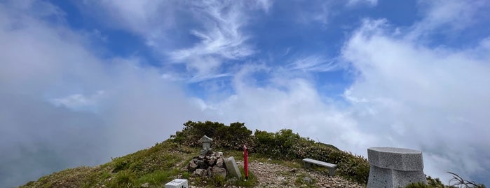 中ノ岳(越後三山) is one of 日本の🗻ちゃん(⌒▽⌒).