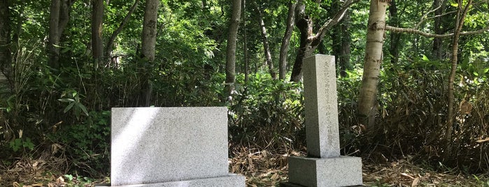 天然記念物後方羊蹄山の高山植物帯石碑 is one of 日本百名山.