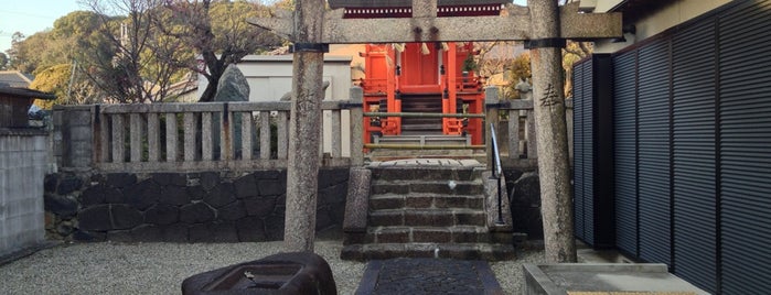 佐保川天満宮 is one of Lugares favoritos de Shinsuke.