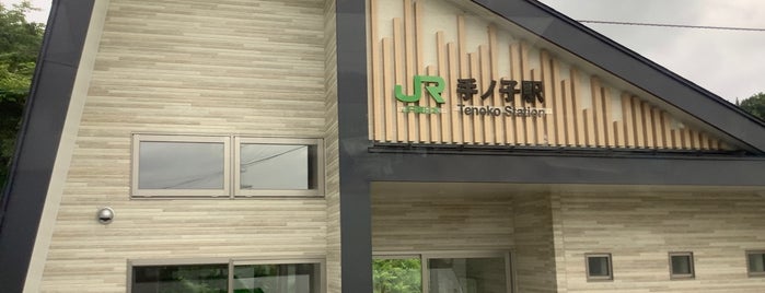 手ノ子駅 is one of JR 미나미토호쿠지방역 (JR 南東北地方の駅).