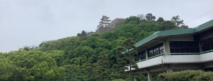 丸亀城 is one of 100 "MUST-GO" castles of Japan 日本100名城.