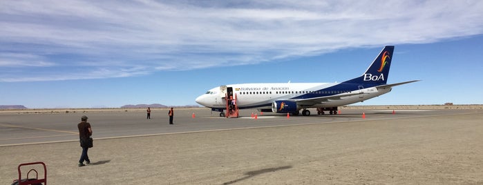 Uyuni Airport / Joya Andina Airport (UYU) is one of Bolivia.