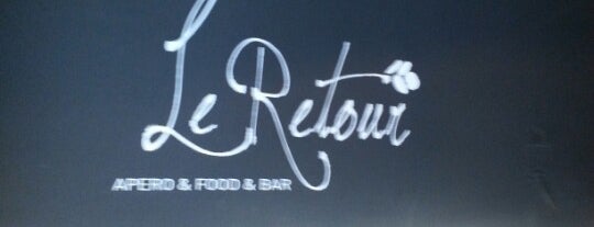 Le Retour is one of Resto.