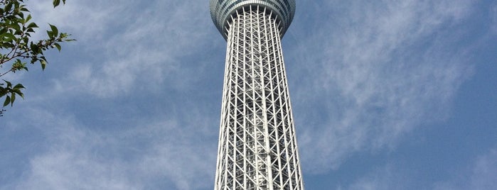 Tokyo Skytree is one of Tempat yang Disukai Spencer.