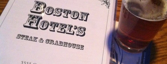 The Boston Hotel's Steak & Crabhouse is one of jeff.