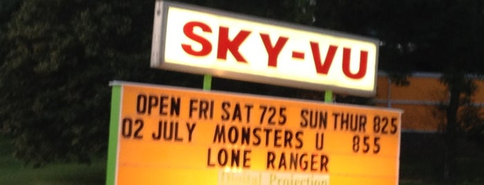 Sky - Vu Drive-In Theatre - Monroe is one of South Central Wisconsin Movies.