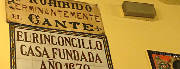 El Rinconcillo is one of Lets do Sevilla.