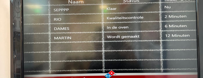 Domino's Pizza is one of Amsterdam.