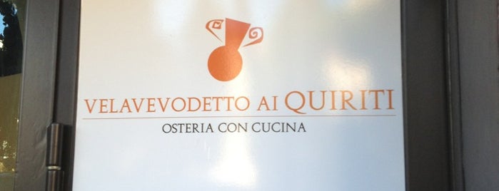 Velavevodetto ai Quiriti is one of Rome.