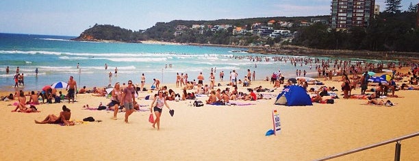 Manly Beach is one of Aussie.