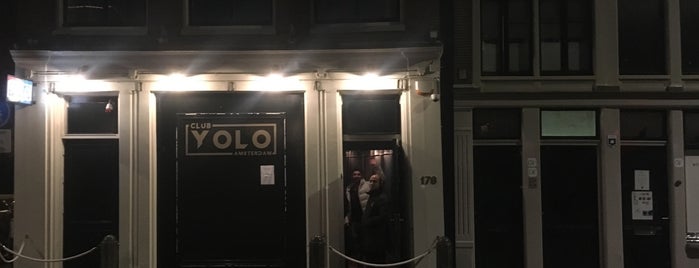 Club YOLO is one of Amsterdam  gay.