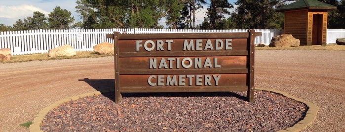 Fort Meade National Cemetery is one of United States National Cemeteries.