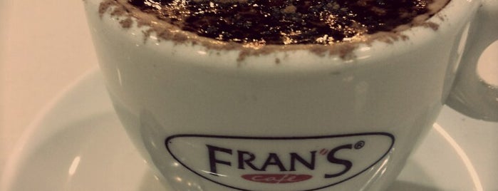 Fran's Café is one of Orte, die Thiago gefallen.
