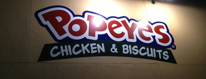 Popeyes Louisiana Kitchen is one of Tempat yang Disukai Vick.