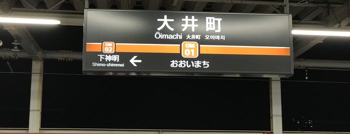 Tokyu Ōimachi Station is one of 乗った降りた乗り換えた鉄道駅.