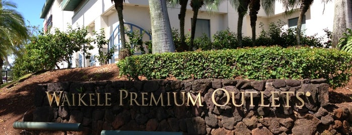 Waikele Premium Outlets is one of Oah'u.