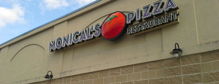 Monical's Pizza is one of West Lafayette Eateries Along the North Side.