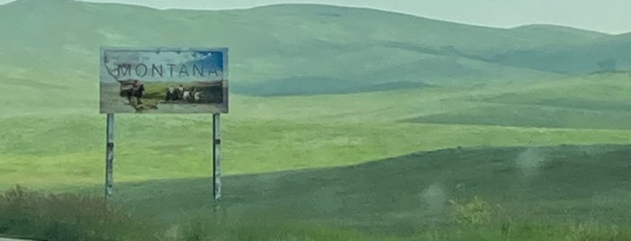 Wyoming/Montana Border is one of Places I've Been..