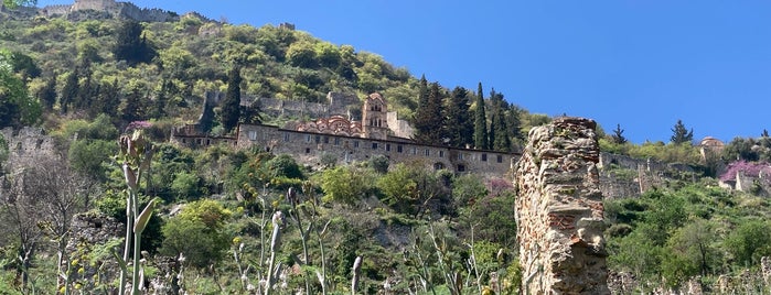 Mystras Castle Town is one of Peloponnes / Griechenland.