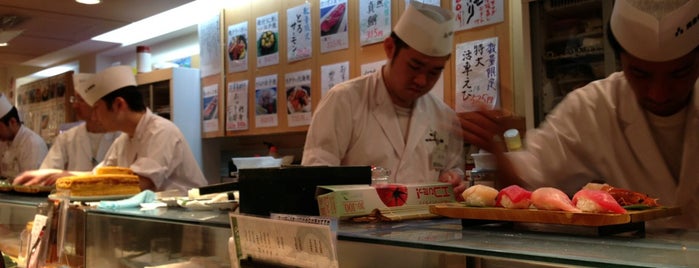 梅丘寿司の美登利総本店 is one of Tokyo's Best Sushi Places - 2013.