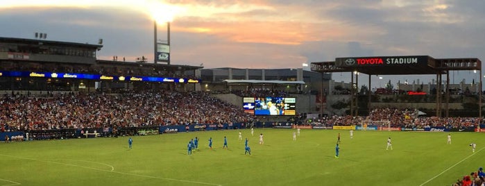 Toyota Stadium is one of Dallas/Ft.Worth for Visitors from a Local.
