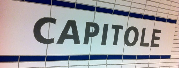 Métro Capitole Ⓐ is one of Kiberlyさんのお気に入りスポット.