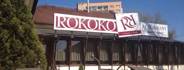 Rokoko is one of Košice.