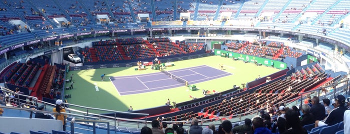 Qizhong Tennis Center is one of Shanghai.