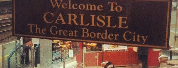 Carlisle Railway Station (CAR) is one of Carl'ın Beğendiği Mekanlar.