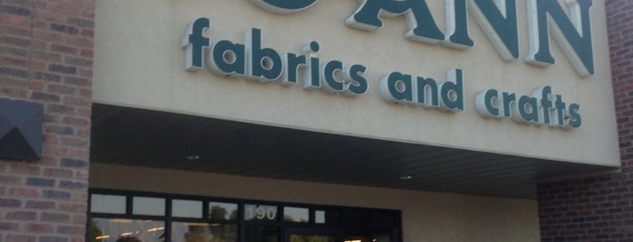 JOANN Fabrics and Crafts is one of Places I've been.