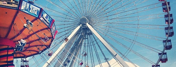 Ferris Wheel at Navy Pier is one of Parents in Town!.