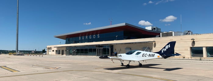 Aeropuerto de Burgos (RGS) is one of triangolo.