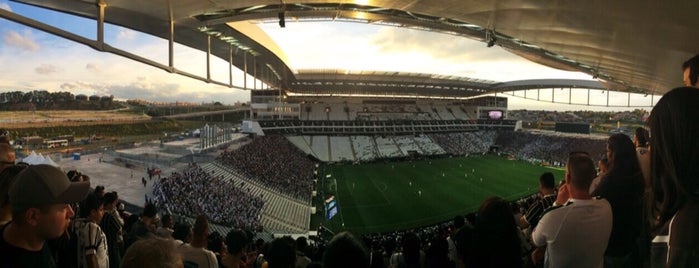 Arena Corinthians is one of Cinthia’s Liked Places.