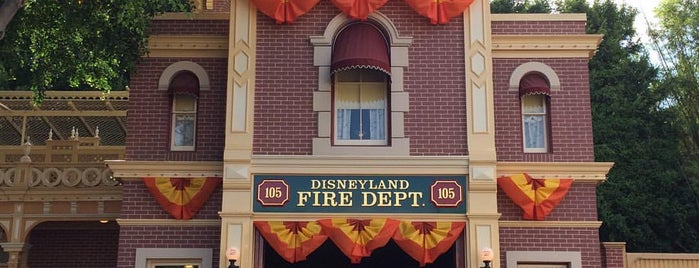Disneyland Fire Dept. 105 is one of Stuff.