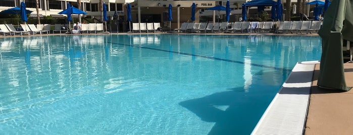 The Pool At Desert Springs - A JW Marriott Resort is one of Matthew 님이 좋아한 장소.