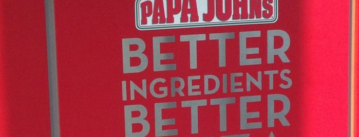 Papa John's Pizza is one of My Places.