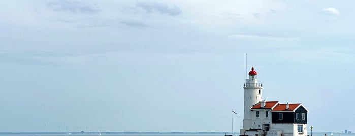 Vuurtoren Paard van Marken is one of Volendam.