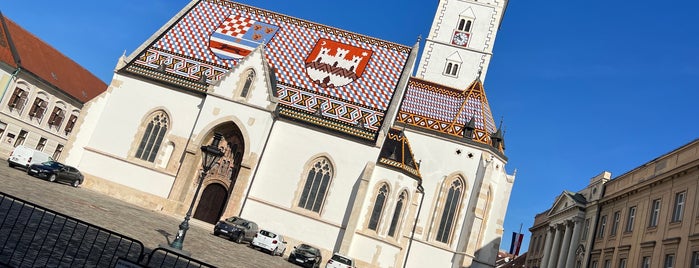 Crkva Sv. Marka is one of 80. Zagreb.