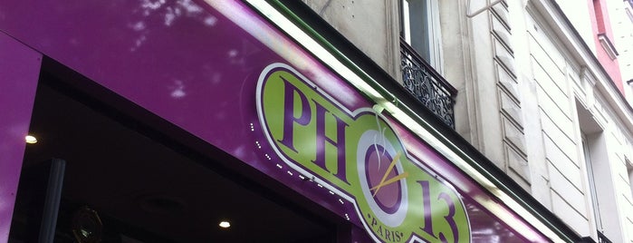 Pho 13 is one of Marcus' Paris.