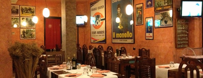 Ristorante Pizzeria Chaplin is one of Tempat yang Disukai Matteo.