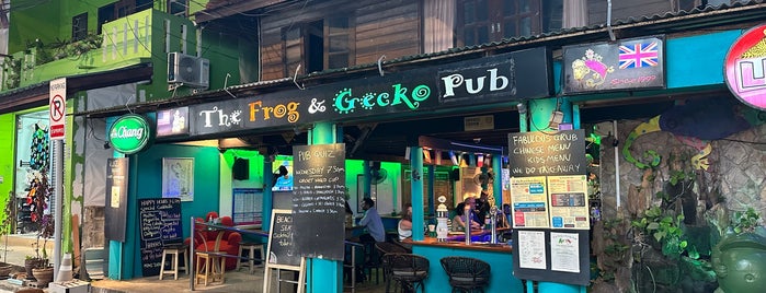 The Frog & Gecko Pub is one of Koh Samui.