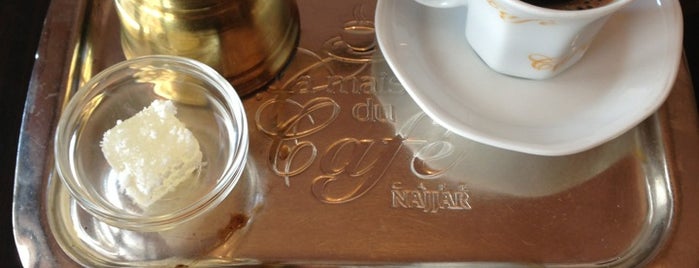 Cafe Najjar is one of Omar's.