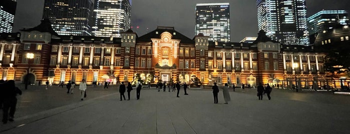 Marunouchi Line Tokyo Station (M17) is one of 駅　乗ったり降りたり.