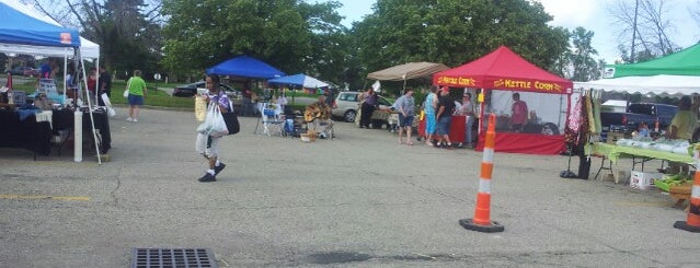 The Heights Farmer's Market is one of Huber.