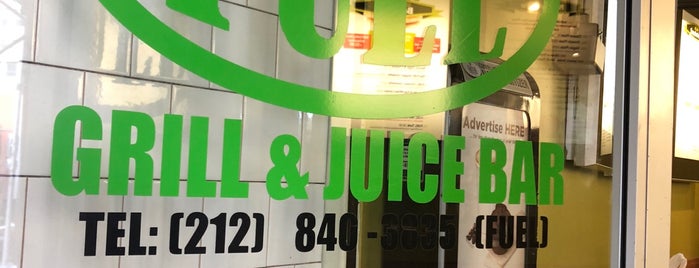 Fuel Grill and Juice Bar is one of Paleo NYC.