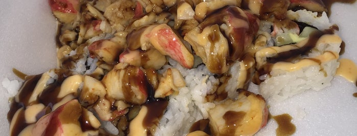 Carolina Sushi & Roll is one of Food Stuffs.