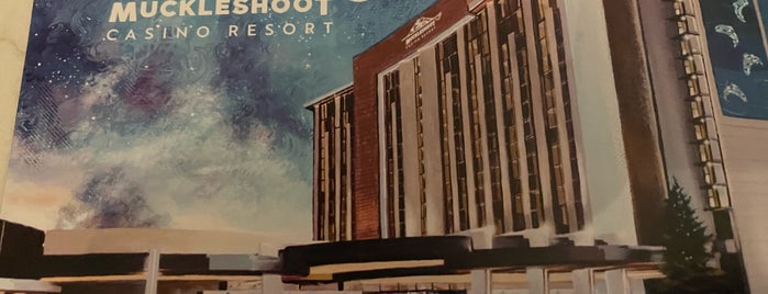 Muckleshoot Casino is one of Dathan's Seattle.
