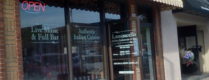 Lemoncello Italian Restaurant & Bar is one of Tempat yang Disukai Claire.