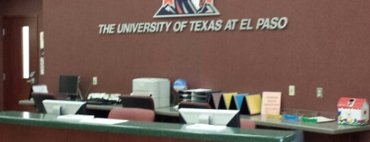 UTEP Academic Advising Center is one of PLACES IN UTEP I MUST GO TO.
