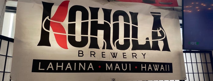 Koholā Brewery is one of Hawaii.